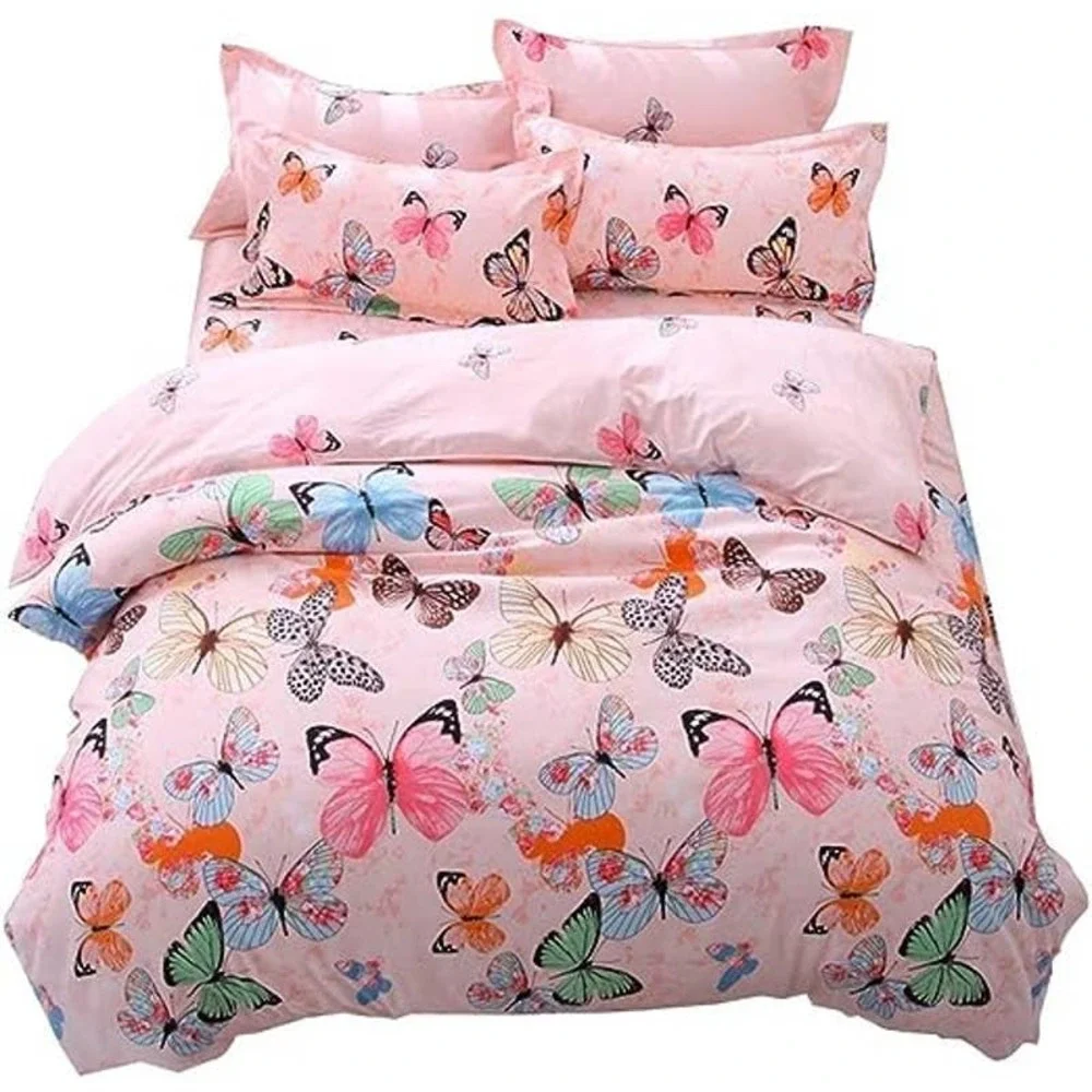 NEW in BAG - Buttery Soft Twin-Full Butterfly Duvet with 1 LG Pillow Sham